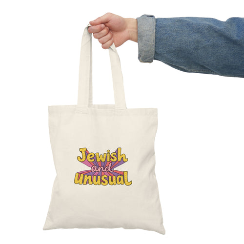 "Jewish and Unusual" Tote Bag