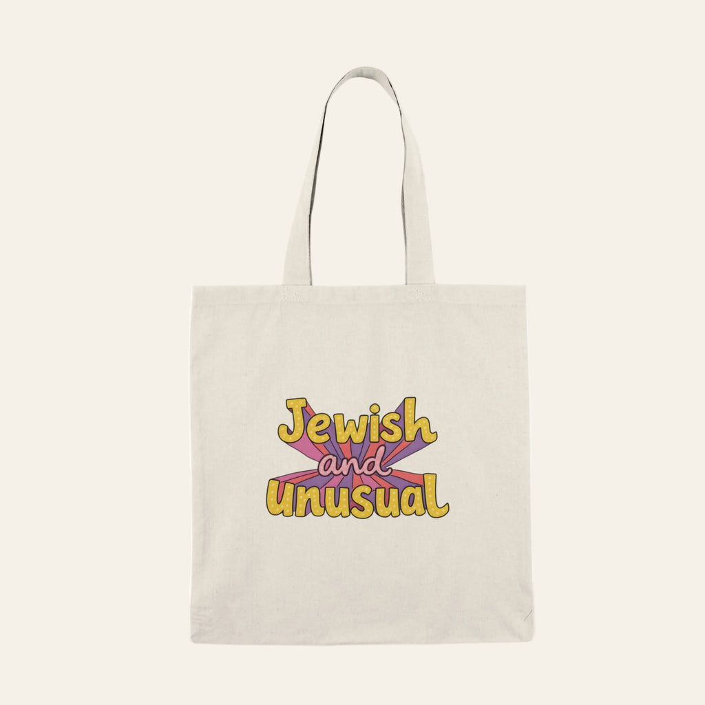 "Jewish and Unusual" Tote Bag