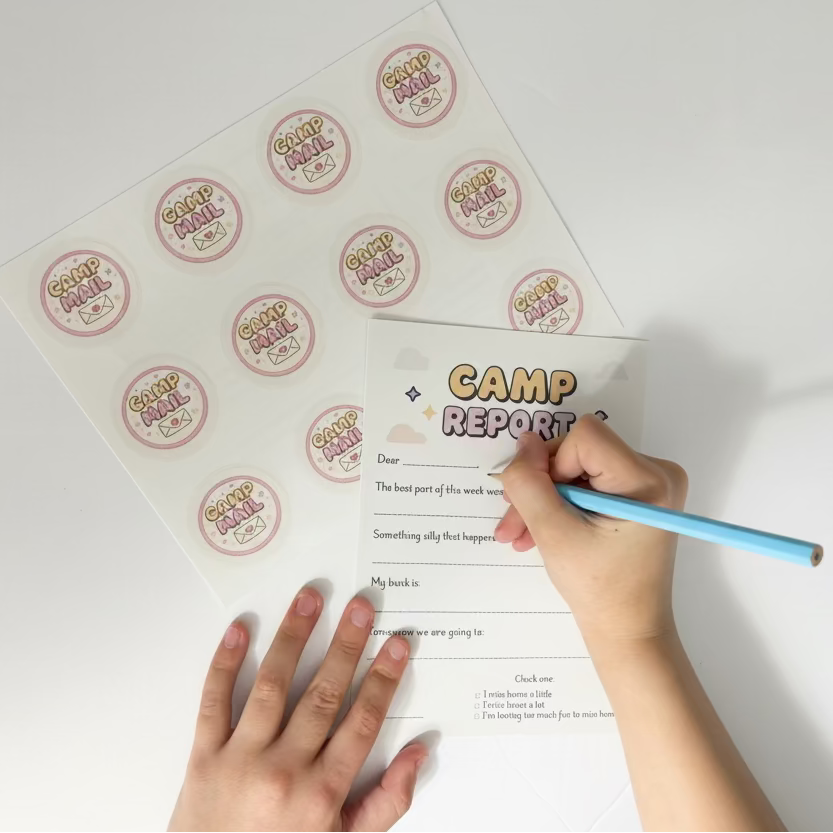 Sleepaway Camp Stationery Mail Kit