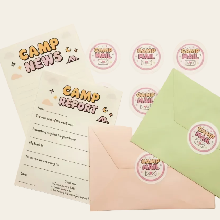 Sleepaway Camp Stationery Mail Kit